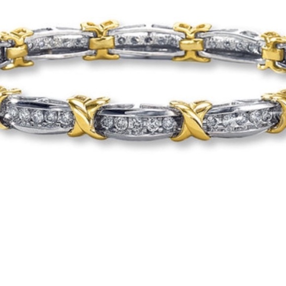 10K Two-Tone Gold 7 1/4 